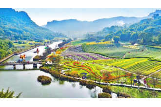 美天垃圾桶走進(jìn)花田酒地旅游景區(qū)